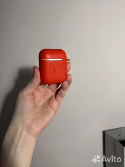 Чехол на наушники airpods 2 эирподс