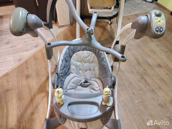Электронные качели graco