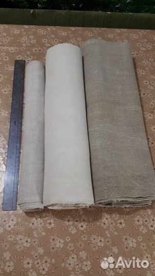 Эко ткань домотканной конопли100% СССР 1930г