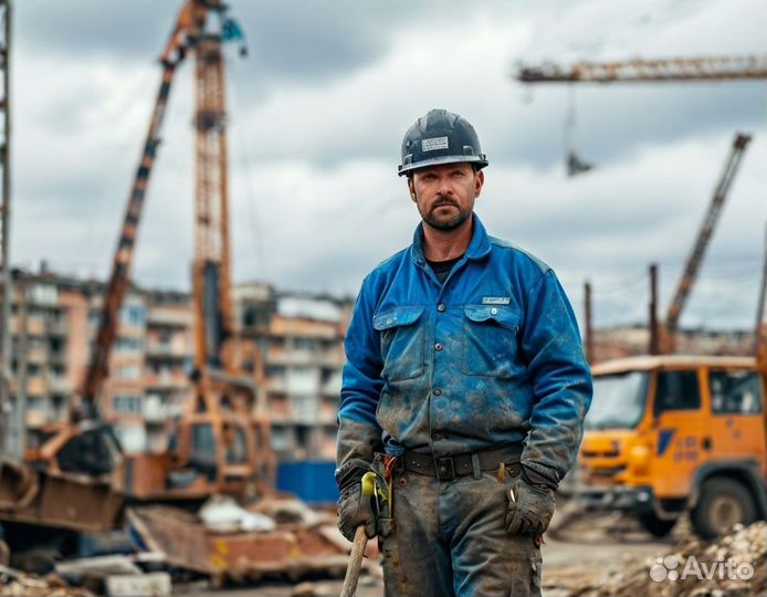 Работа Вахтой для Мастера смр