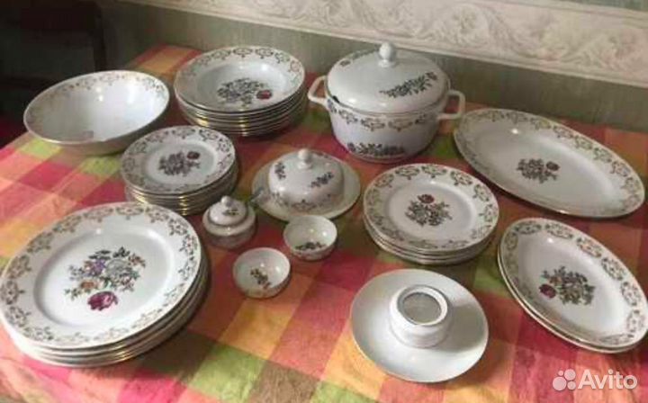 Сервиз столовый Чехословакия