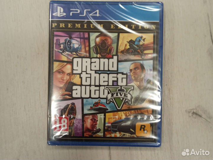 Игра для PS4 GTA 5 premium edition