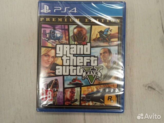 Игра для PS4 GTA 5 premium edition