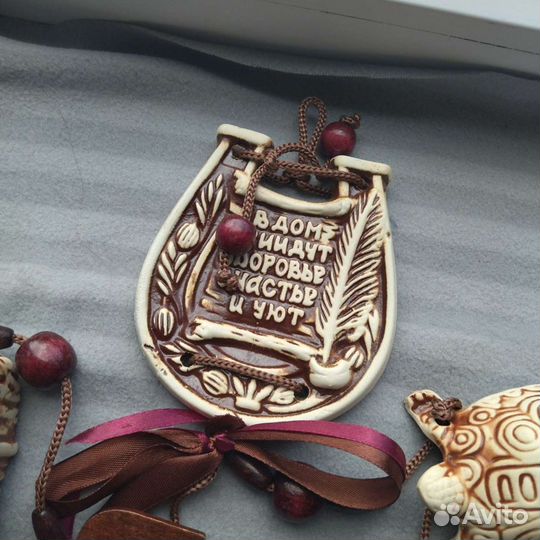 Подвеска музыка ветра керамика