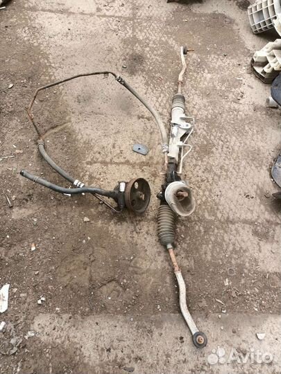 Рулевая рейка renault logan 1 с гуром