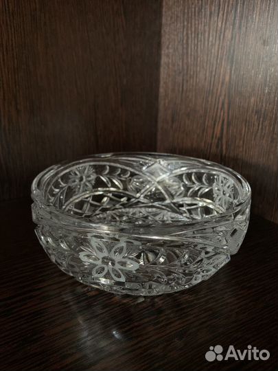 Хрустальная салатница