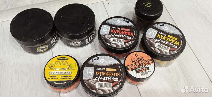 Насадочные бойлы, легендарные fun fishing