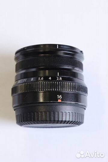 Fujifilm XF16mm f/2.8 R WR Black