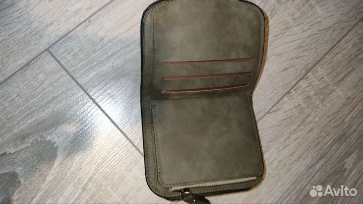 Кошелек мужской кожаный