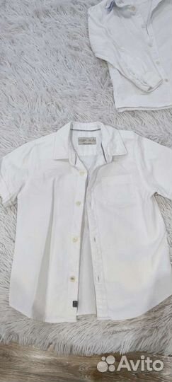 Рубашка и джинсы зара