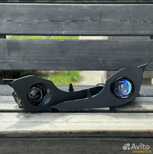 Лазерные туманки Hyundai Solaris 1 птф