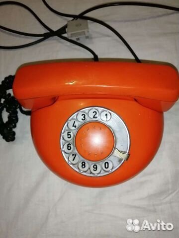 Телефон дисковый СССР