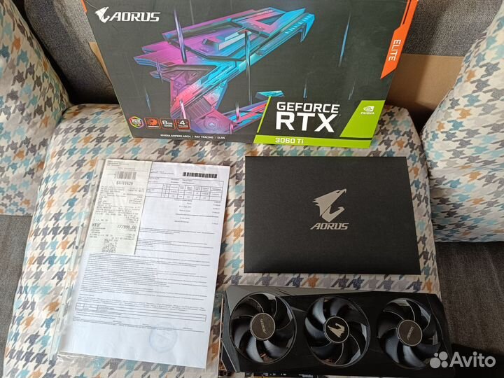 RTX 3060Ti aorus E-8GD