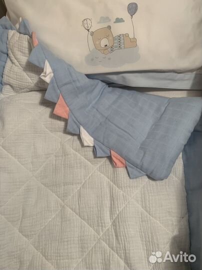 Тёплое муслиновое одеяло