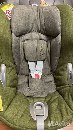 Автолюлька 0+ cybex aton q plus 0-13кг