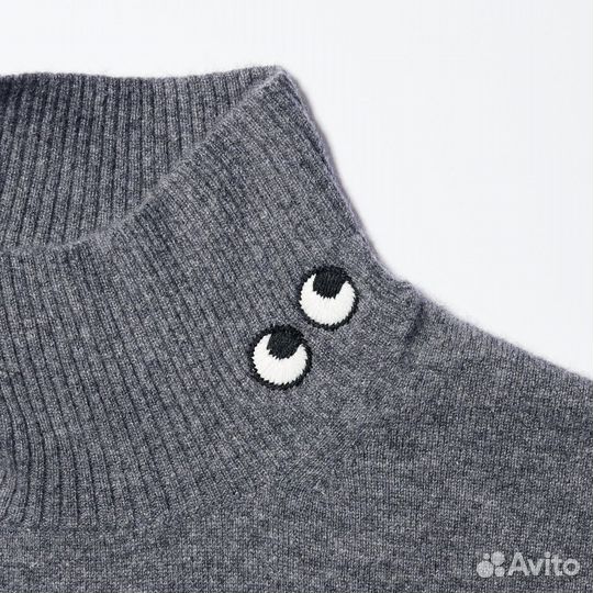 Uniqlo Кашемировый свитер Anya Hindmarch. XL