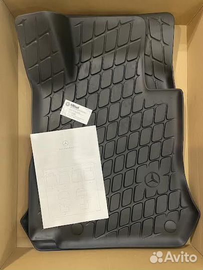 Коврики Dynamic Squares оригинал Mercedes GLC 253