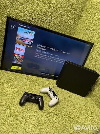 Sony PlayStation 4 slim + 400игр