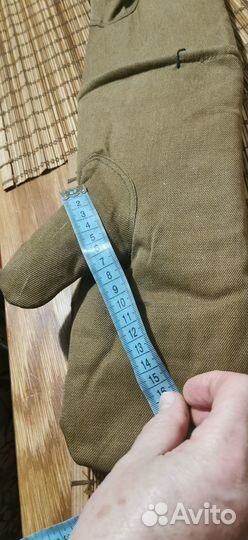 Варежки армейские овчина новые