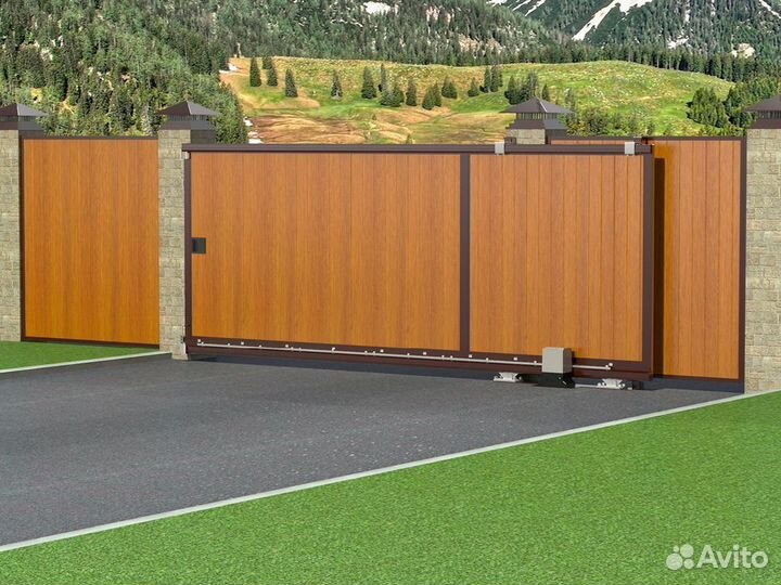 Откатные ворота