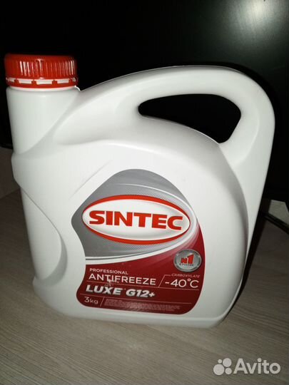 Антифриз luxe G12+ (40) карбоксилатный 3 кг