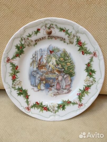 Коллекционная фарфоровая тарелка