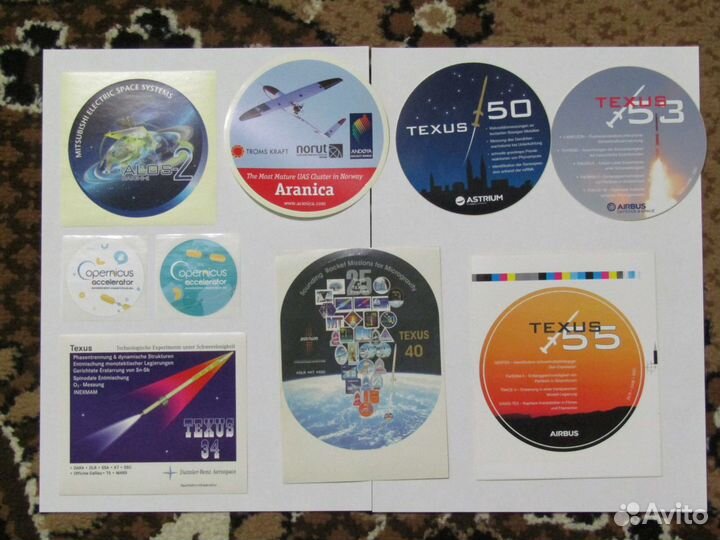 Стикеры(наклейки) космос