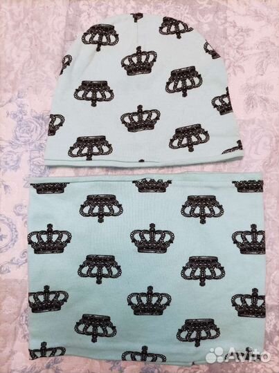 Шапка и снуд для девочки