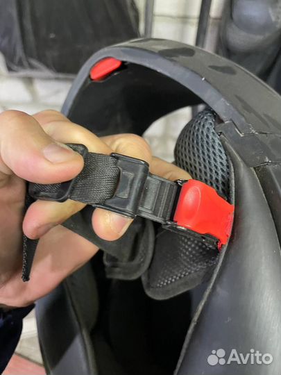 Мотошлем LS2 с визором размер L