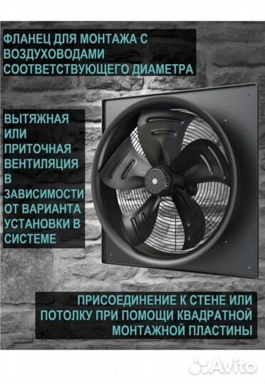 Вентилятор эра Storm ERA PRO D450