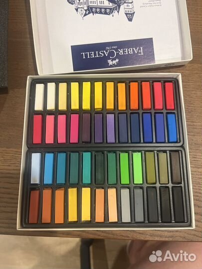 Сухая пастель faber castle mini