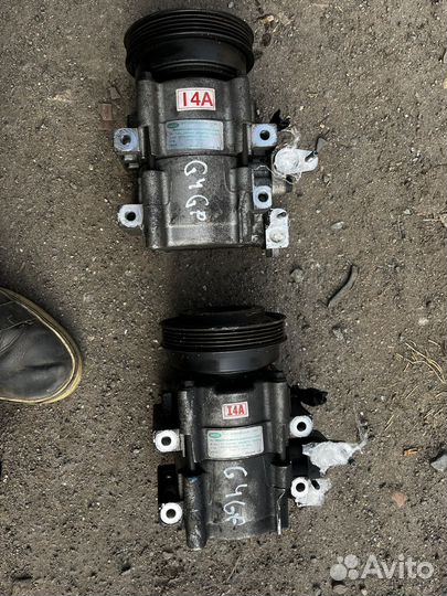 Компрессор кондиционера Hyundai Sonata EF (тагаз)