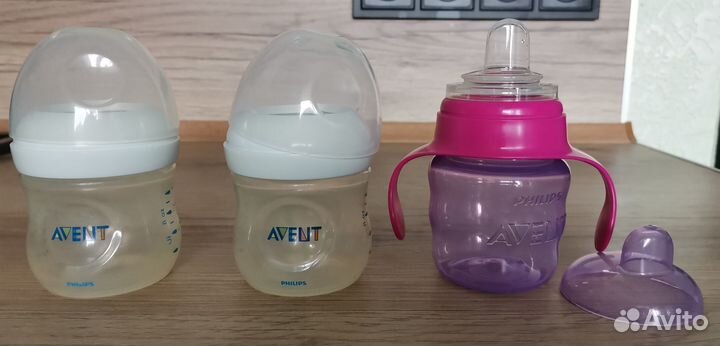 Бутылочки для кормления avent