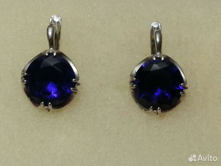 Серьги серебро 925проба