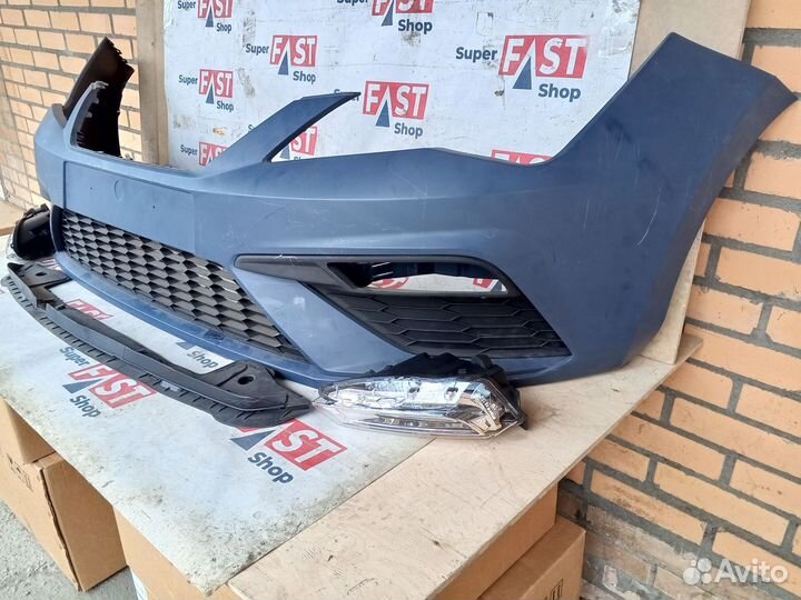 Передний бампер seat leon FR