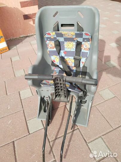 Детское велокресло на багажник