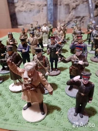 Коллекционные оловянные солдаты 