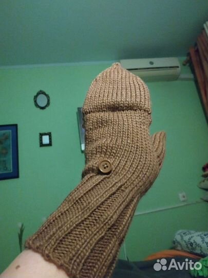 Перчатки митенки