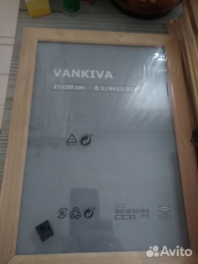 Рамки икея для фото. 13х18, 21х30 новые