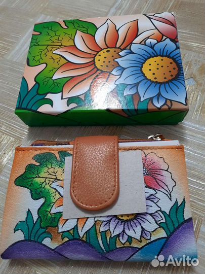 Кошелек женский кожаный новый