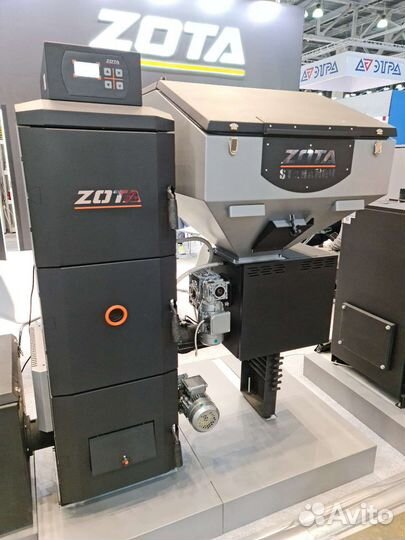 Котел автоматический твердотопливный Стаханов Zota