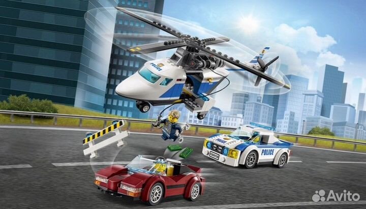 Конструктор Cтремительная погоня 318 дет