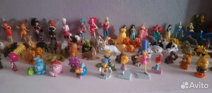 Игрушки из киндера разные коллекции