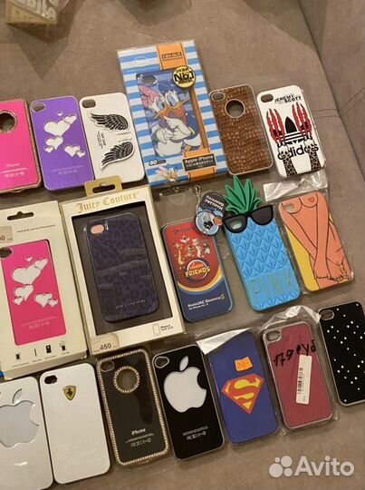 Чехлы на iPhone 4,4s,5(ассортимент)