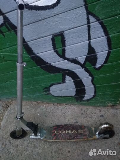 Самокат детский двухколесный бу