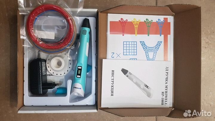 3D Ручка myriwell с подарками. Оригинал. Новая