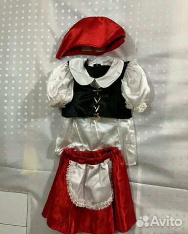 Новогодний костюм Красная шапочка
