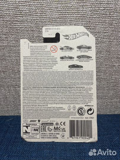 Модели Hotwheels 1/64