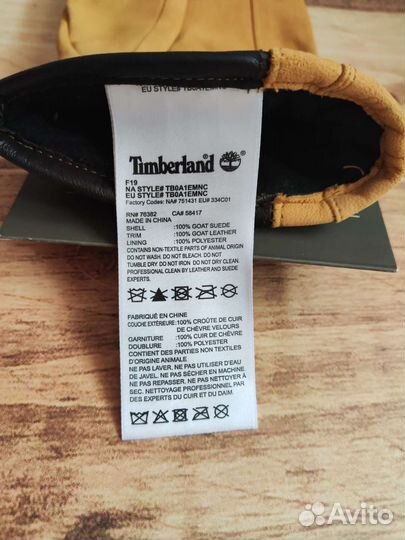 Timberland новые мужские перчатки США оригинал