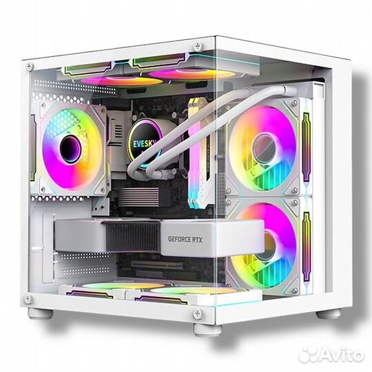 Корпус для пк новый m-atx